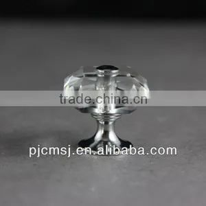 Wholesale Crystal Glass Knob for Furniture Drawer Pull Handles thumbnail-1