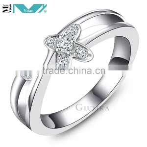 Stainless Steel New Design Ladies Finger Ring thumbnail-1