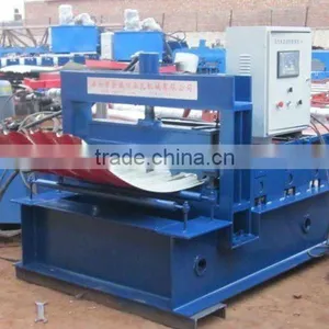 Blue Arc Sheet Metal Curving Forming Machine With PLC Control thumbnail-1