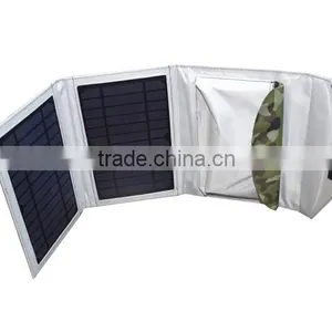 Universal 7W Monocrystalline Portable Foldable Solar Panel Charger thumbnail-3