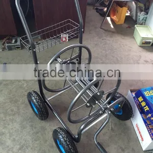 Steel Material Heavy Duty Hose Reel Garden Cart TC4719 thumbnail-1
