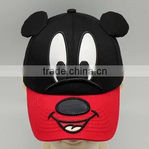 Soft 100% Cotton Lovely Doggy Animal Kids Caps thumbnail-1