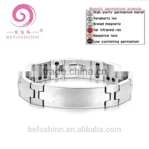 Mixed Styles Germanium Magnetic Beaded Men's Wholesale Bracelet thumbnail-1