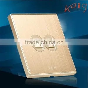 Chinese Manufacturing Companies Double TEL Socket Telephone Socket thumbnail-1