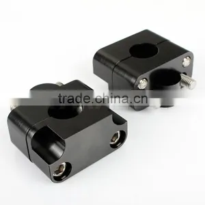 CNC Aluminum Alloy Light Weight Motorcycle Handlebar Risers for Street Bike thumbnail-4