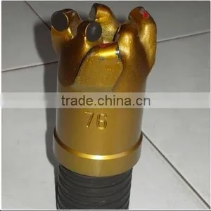 Reinforced PDC Diamond Core Drill Bits For Mining Exploration , High Pressure thumbnail-2