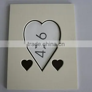 Promotional Gift Put Insert Photos 4x6" Cream Paper Photo Frame thumbnail-1