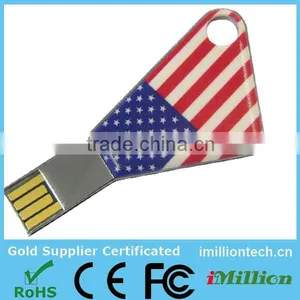 Small Key Shaped Usb Stick Logo Free 4GB Wholesale Cheap, High Quality Free Sample 4gb ,cheapest Price 4gb Usb Stick thumbnail-1