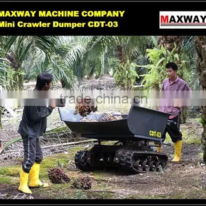 Small Farm Garden Crawler Track Cart , CE / ISO / SGS , Model: CDT03 thumbnail-2