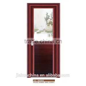 Tempered Bubble Glass Shower Door Aluminum Frame Glass Door thumbnail-3
