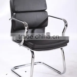 TUV SGS Leather Visitor Chair D-8141V thumbnail-1