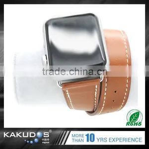 Advanced Manufacturing Technology Blue Tour-Leather Band for Apple Watch thumbnail-3