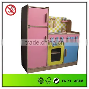 Pink Best Seller High Quality Wooden Kitchen Toy thumbnail-1