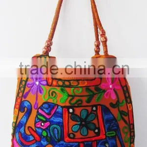 Latest Vintage Banjara Gypsy Hand Purse/ Banjara Clutches / Hand Embroidered Jola Bag thumbnail-1