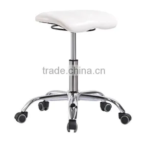 New White PU Leather Dental Chair, Medical Chair, Clinic Chair thumbnail-2