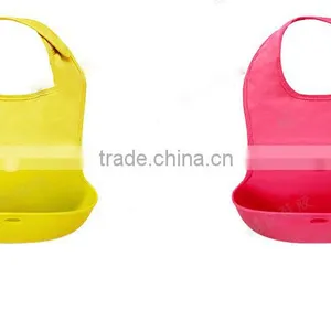 High Quality Custom Printed Silicone Baby Bib, Disposable Silicone Baby Bib For Sale thumbnail-2
