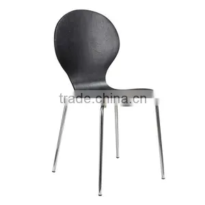 Dining Furniture High Quality Plywood Finish Colorful Chair thumbnail-1