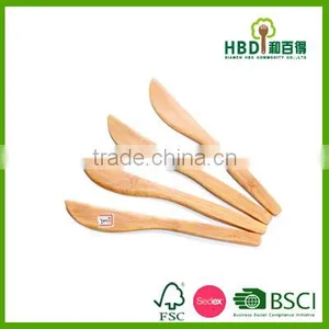 Bamboo Cutlery Set, Cheese Slicer Set Wholesale thumbnail-1