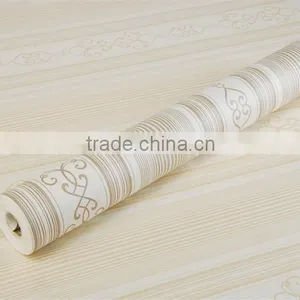 Luxury Striped Wallpaper With Eco-friendly Material thumbnail-3