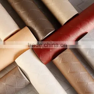 Leather Effect Vinyl Wallpaper for Restaurant Decoration thumbnail-2