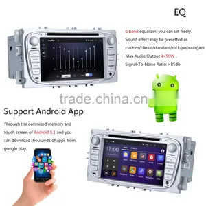 Android 5.1.1 Car DVD GPS for Ford Focus 2 S-max Mondeo C-max Galaxy 3G Wifi BT SD Navigation Radio RDS Stereo System thumbnail-5