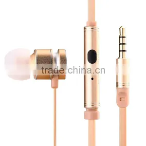Benwis EPM200 Earphone In-ear Metal With Mic and Remote Earphone thumbnail-5