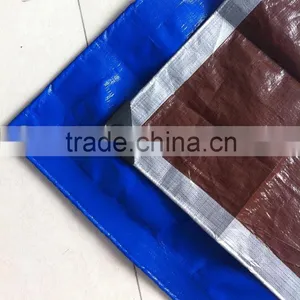 Waterproof Cover Plastic Tarpaulin Sheet PE Tarpaulin Poly Tarps thumbnail-6