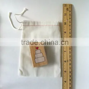 Drawstring Bag Cotton With Customized Design thumbnail-2