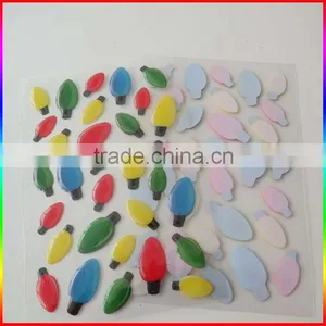 Pepper Design Crystal Epoxy Stickers Colorful thumbnail-3
