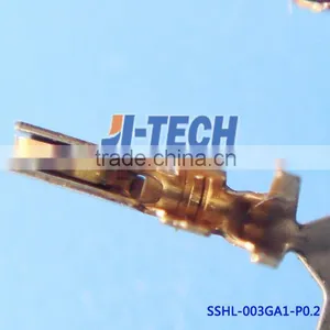 JST 1.0mm Pitch SHLD Series SSHL-003GA1-P0.2 Terminal Wire to Board Connector thumbnail-1