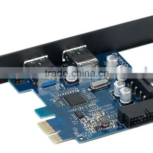 2ports USB3.0 PCI-E Express Card thumbnail-1