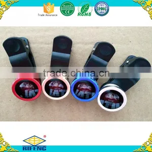 Factory Direct Sale 3 IN 1 Univeral Mobile Phone Clip Lens Fish Eye+wide Angle+ Macro Lensescell Phone Camera thumbnail-1