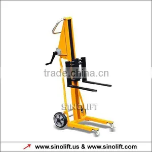 Sinolift-PM Mini Hand Winch Stacker With Good Price thumbnail-1