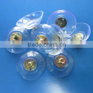 High Quality 60mm 50mm 40mm Metal Hook Suction Cup Threaded Suction Cup thumbnail-1