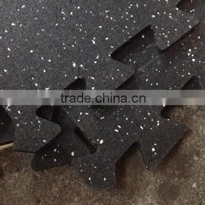 Fitness Equipment Heavy Duty Interlocking Rubber Flooring thumbnail-4