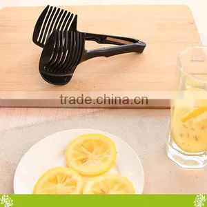 Lemon Fruit Cutting Tongs Fruit Slicer,Round Fruit Vegetable Cutter Slicer, Lemon Tomato Egg Circular Cutter Assistant Slicer thumbnail-3