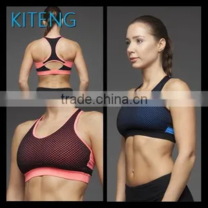 Kiteng (ODM/OEM Factory)Women Wholesale Sports Bra With Mesh Bra Yoga Fitness Sports Bra Office In United States (USA) thumbnail-1