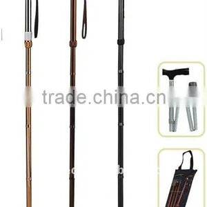 New Design Folding Aluminum Adjustable Walking Stick for Disabled thumbnail-6