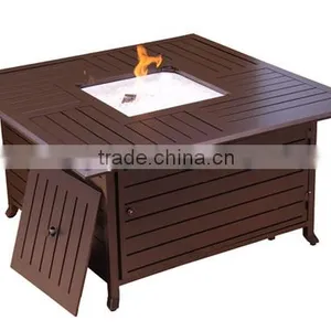 Good Quality Square Aluminum Outdoor Garden Fire Pit thumbnail-1