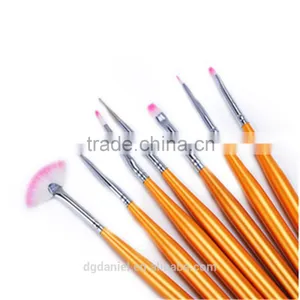 High Quality Snythetic Hair Pink Nail Art Brush thumbnail-4