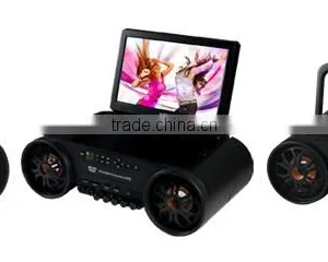 12inch Portable DVD Player Compatible With DVD, VCD, MP3, MP4 JPEG(DRVX) thumbnail-4