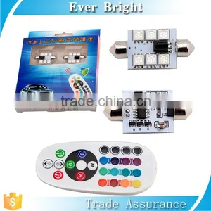 High Quality Rgb Led Dmx Festoon Light 5050 6smd 36MM/41MM RGB LED Light thumbnail-1
