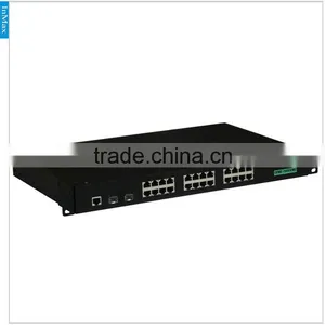 2G+24 Port Industrial PoE Switch 15.4W/port PSE for Wind Power thumbnail-2