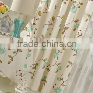 Hot Selling Made in China Living Room Embroidery Drape Blackout Curtain Fabric thumbnail-4