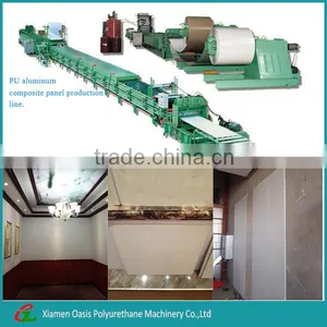 Continuous Polyurethane Decorative Interior Wall Panel/aluminum Composite Panel Production Line. thumbnail-1