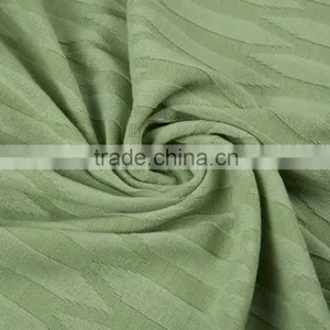 High Quality Polyester Viscose Lycra Fabric Hacci Knit Fabric Jacquard Fabric thumbnail-1