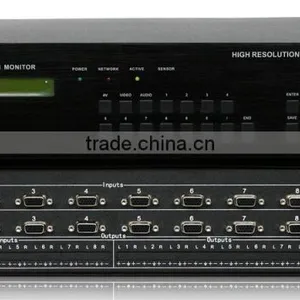 AV Control System, Audio Equipment, 8x4 HDMI, 8 Channel Signal In, 4 Channel Signal Out, VGA Matrix Switcher thumbnail-1