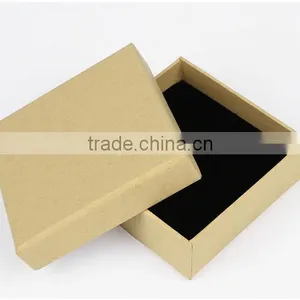 Lid and Base Gift Packaging Brown Paper Box With Clear Window thumbnail-5