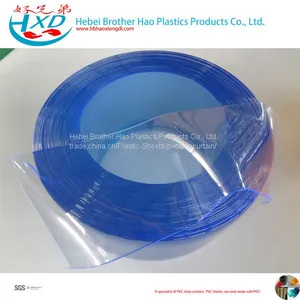 Anti-static Flexible Transparent 2mm Thickness Vinyl Strip Curtain Door Kits thumbnail-2