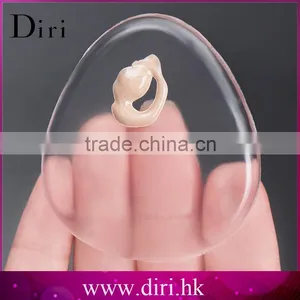 New Jelly Powder Puff Waterdrop Silicone Puff Smile Shape Silicone Makeup Sponge thumbnail-3